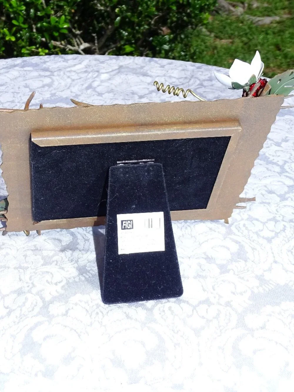 Metal Woodlands Hand Painted Picture Frame 4